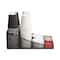 Mind Reader Black 7 Compartment Tea and Coffee Condiment Organizer